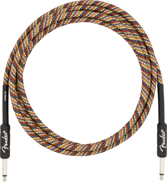Fender Festival Instrument Cable, Rainbow