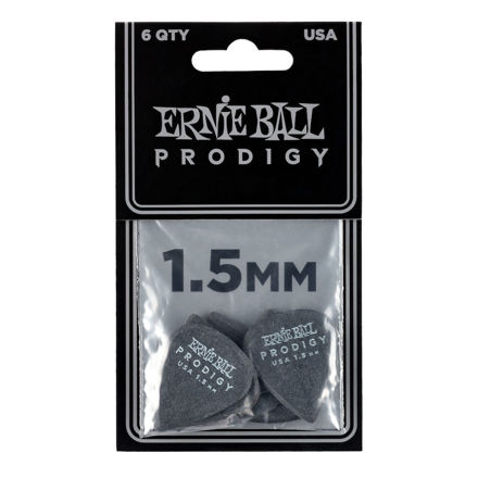 Ernie Ball EB-9199 PRODIGY-PICK-BK-1s,6PK