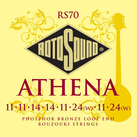 Rotosound RS70 Athena Bouzouki Set - Loop End