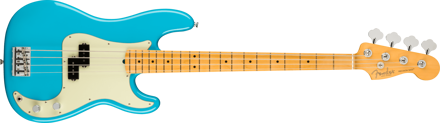 Fender American Professional II Precision Bass®, Maple Fingerboard, Miami Blue