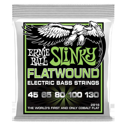 Ernie Ball EB-2816 FLATW-COBALT-REG-5STR