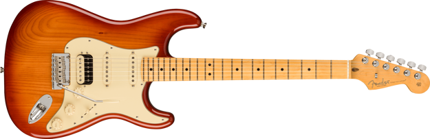 Fender American Professional II Stratocaster® HSS, Maple Fingerboard, Sienna Sunburst