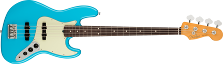 Fender American Professional II Jazz Bass®, Rosewood Fingerboard, Miami Blue