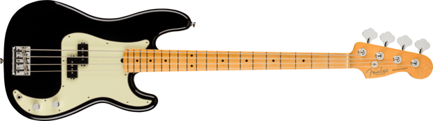 Fender American Professional II Precision Bass®, Maple Fingerboard, Black