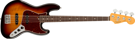 Fender American Professional II Jazz Bass®, Rosewood Fingerboard, 3-Color Sunburst