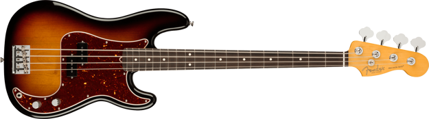 Fender American Professional II Precision Bass®, Rosewood Fingerboard, 3-Color Sunburst