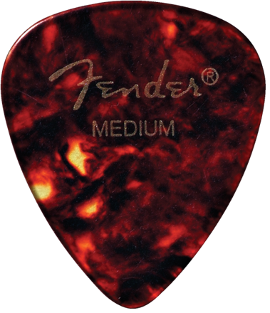 Fender 451 Shape Classic Celluloid Picks (12 Count)