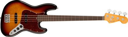 Fender American Professional II Jazz Bass® Fretless, Rosewood Fingerboard, 3-Color Sunburst