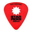 STAR PICKS BLISTER PACK (12PCS) .50MM RED