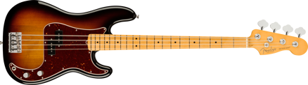 Fender American Professional II Precision Bass®, Maple Fingerboard, 3-Color Sunburst