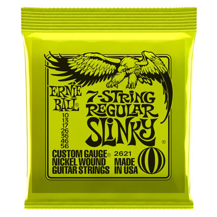 Ernie Ball EB-2621 7-STR-REG-Slinky NICKL