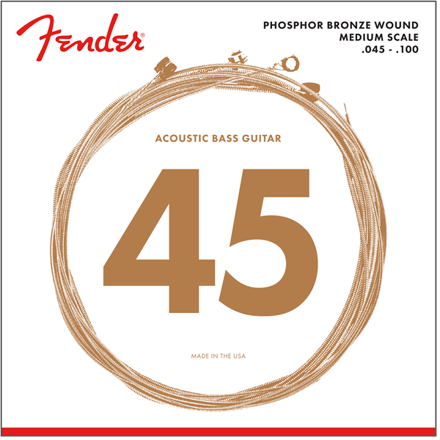 Fender 7060 Phosphor Bronze Acoustic Bass Strings