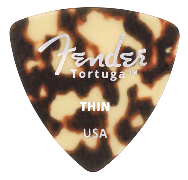 Fender 346 Shape Tortuga™ Picks — 6-Pack