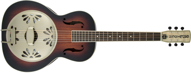 Gretsch G9241 Alligator™ Biscuit Round-Neck Acoustic / Electric Resonator Guitar