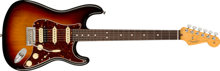 Fender American Professional II Stratocaster® HSS, Rosewood Fingerboard, 3-Color Sunburst