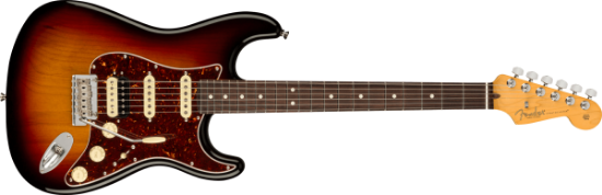 Fender American Professional II Stratocaster® HSS, Rosewood Fingerboard, 3-Color Sunburst