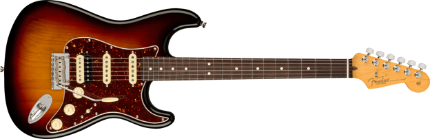 Fender American Professional II Stratocaster® HSS, Rosewood Fingerboard, 3-Color Sunburst