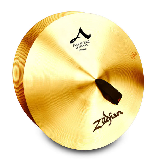 Zildjian A18-SYM. GERMAN. PAIR