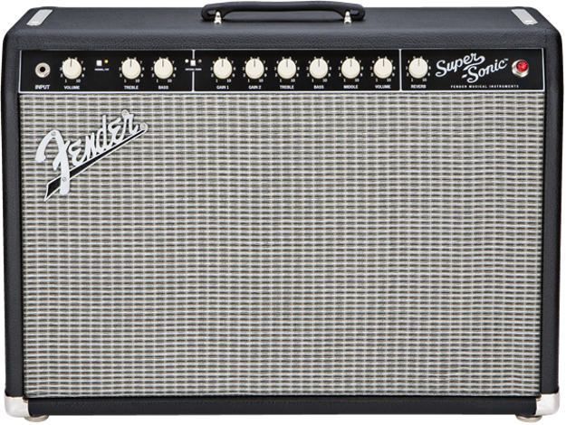 Fender Super-Sonic™ 22 Combo, Black, 230V EUR