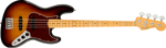 Fender American Professional II Jazz Bass®, Maple Fingerboard, 3-Color Sunburst