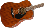 Fender CD-60S Dreadnought, All-Mahogany