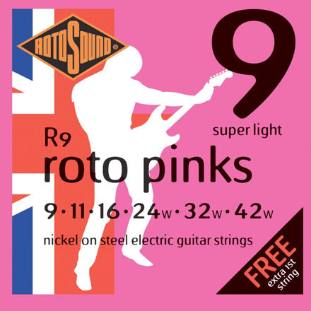 Rotosound NICKEL SUPER LIGHT 9 11 16 24 32 42
