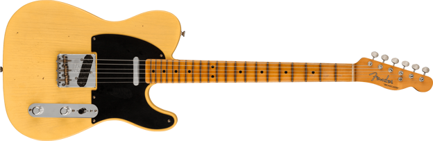 Fender Custom Shop Limited Edition 70th Anniversary Broadcaster®, Journeyman Relic®, Nocaster® Blonde