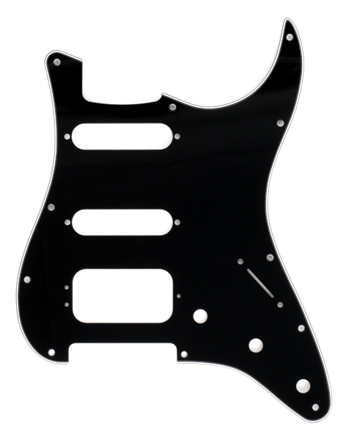 Fender 11-Hole Stratocaster® H/S/S Pickguards (3-Screw Humbucking Pickup Mount)