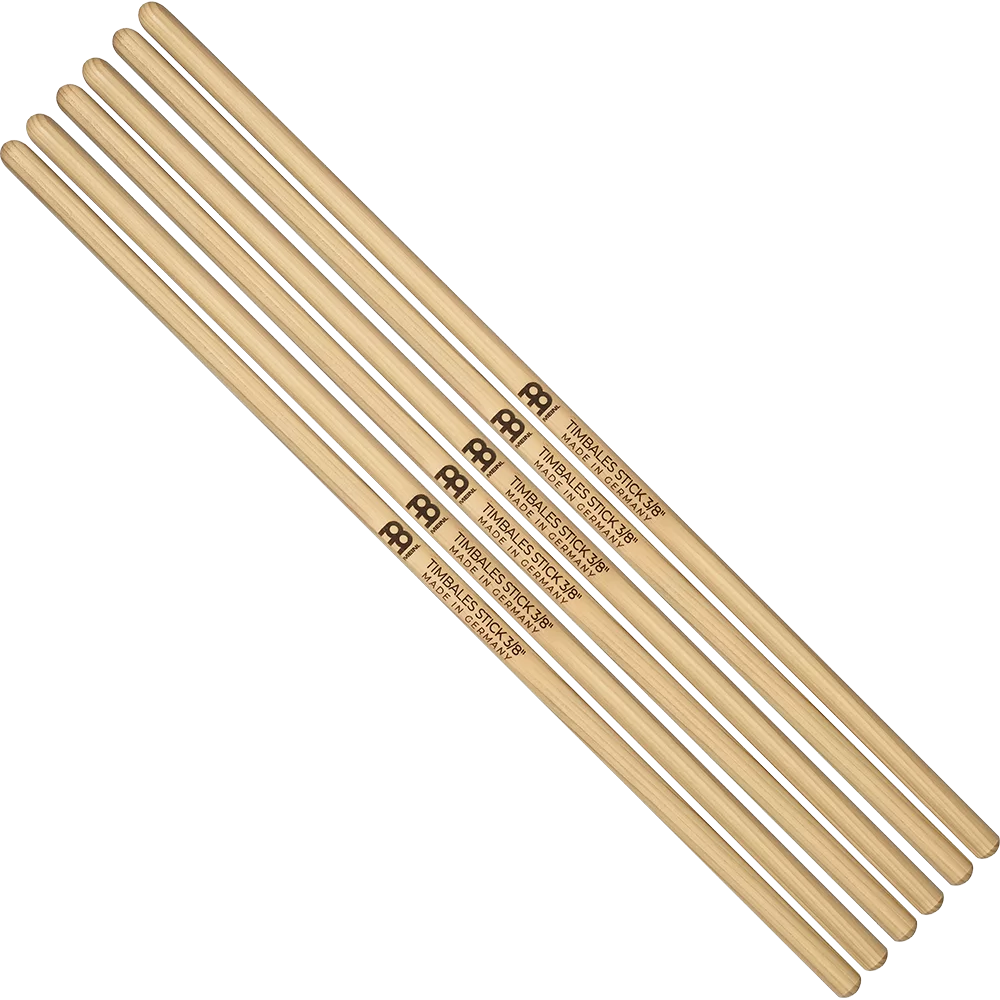 Meinl Timbale Sticks SB118-3, 3/8 Medium, Hickory, 3 par