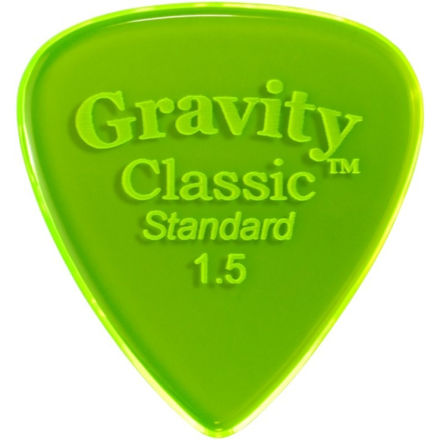 Gravity Picks Classics Standard 1.5 mm Polished