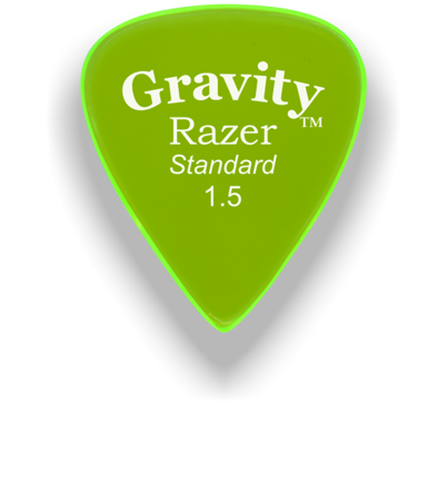 Gravity Picks Razer Standard 1.5 mm Master Finish