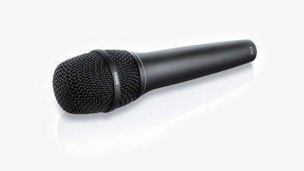 DPA 2028 Supercardioid Vocal Mic, Wired DPA Handle, Black