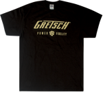 Gretsch Power & Fidelity™ Logo T-Shirt, Black, M