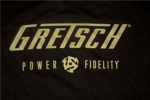 Gretsch Power & Fidelity™ Logo T-Shirt, Black, M