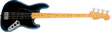 Fender American Professional II Jazz Bass®, Maple Fingerboard, Dark Night