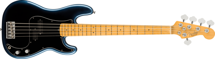 Fender American Professional II Precision Bass® V, Maple Fingerboard, Dark Night