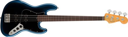 Fender American Professional II Jazz Bass® Fretless, Rosewood Fingerboard, Dark Night