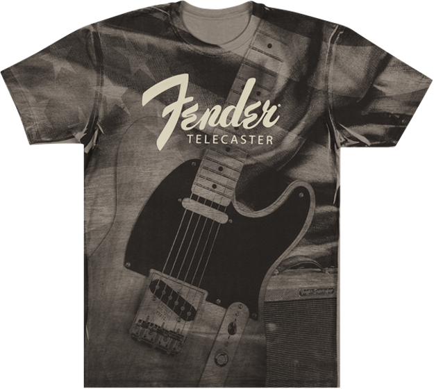 Fender Tele® Belt Print T-Shirt, S