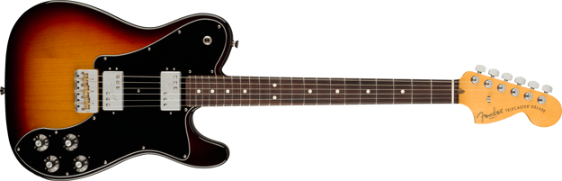 Fender American Professional II Telecaster® Deluxe, Rosewood Fingerboard, 3-Color Sunburst