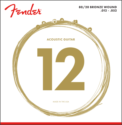 Fender 80/20 Bronze Acoustic Strings