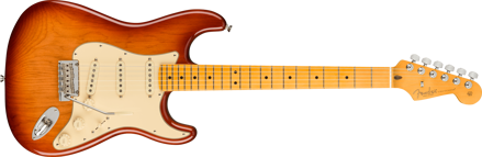 Fender American Professional II Stratocaster®, Maple Fingerboard, Sienna Sunburst