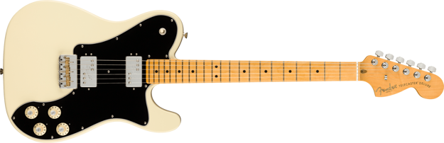 Fender American Professional II Telecaster® Deluxe, Maple Fingerboard, Olympic White