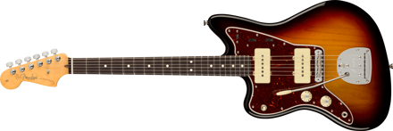 Fender American Professional II Jazzmaster® Left-Hand, Rosewood Fingerboard, 3-Color Sunburst