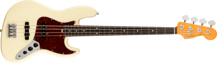 Fender American Professional II Jazz Bass®, Rosewood Fingerboard, Olympic White