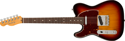 Fender American Professional II Telecaster® Left-Hand, Rosewood Fingerboard, 3-Color Sunburst