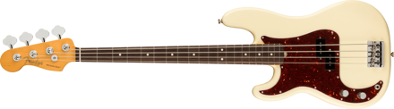 Fender American Professional II Precision Bass® Left-Hand, Rosewood Fingerboard, Olympic White