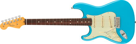 Fender American Professional II Stratocaster® Left-Hand, Rosewood Fingerboard, Miami Blue
