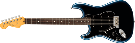 Fender American Professional II Stratocaster® Left-Hand, Rosewood Fingerboard, Dark Night