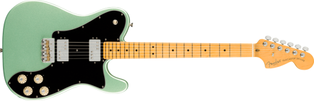 Fender American Professional II Telecaster® Deluxe, Maple Fingerboard, Mystic Surf Green