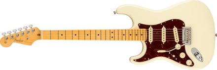 Fender American Professional II Stratocaster® Left-Hand, Maple Fingerboard, Olympic White